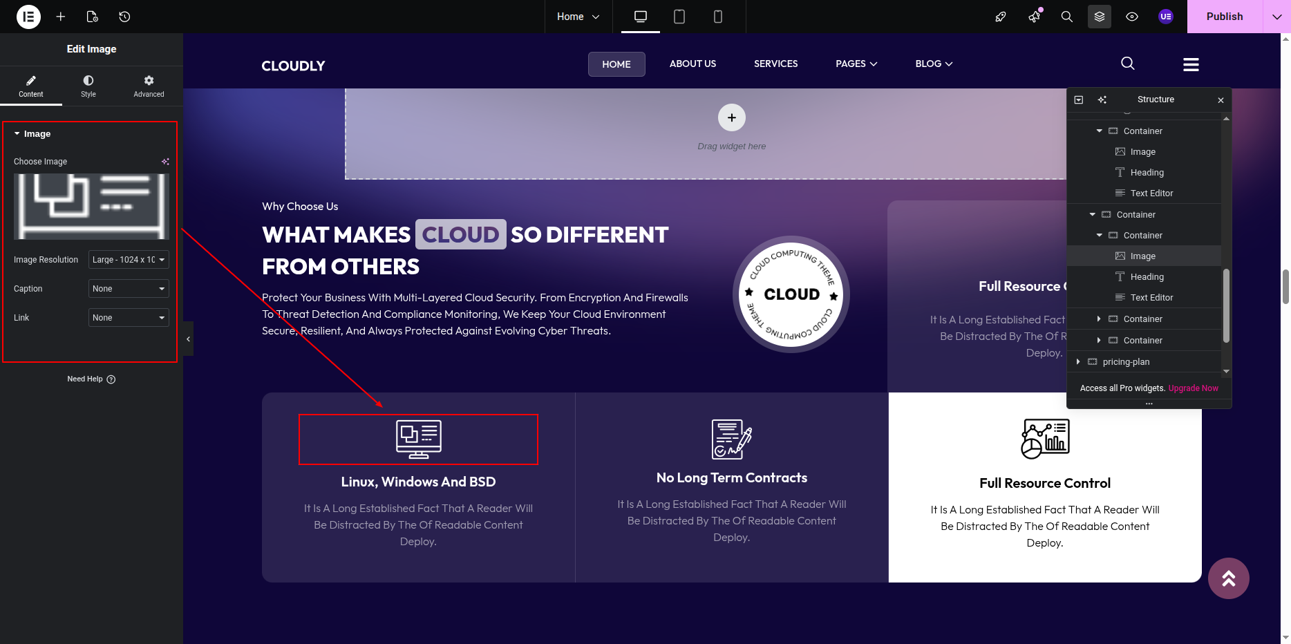 Why Choose Us Feature Cards