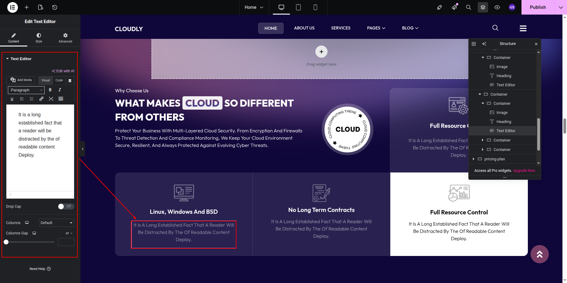 Why Choose Us Feature Cards