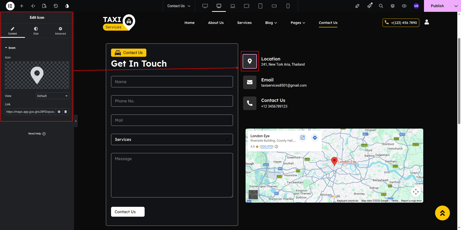 Contact Page