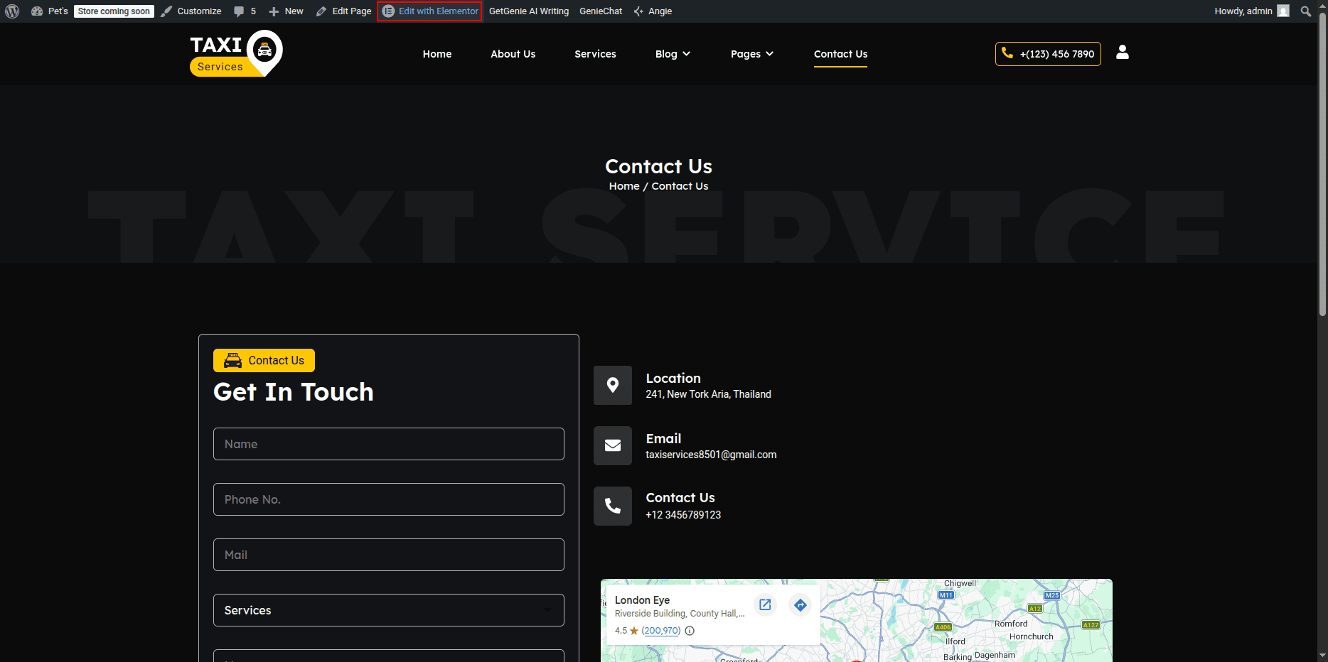 Contact Page